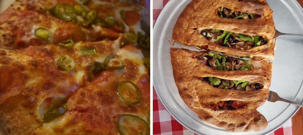 JC's Pizza Menu