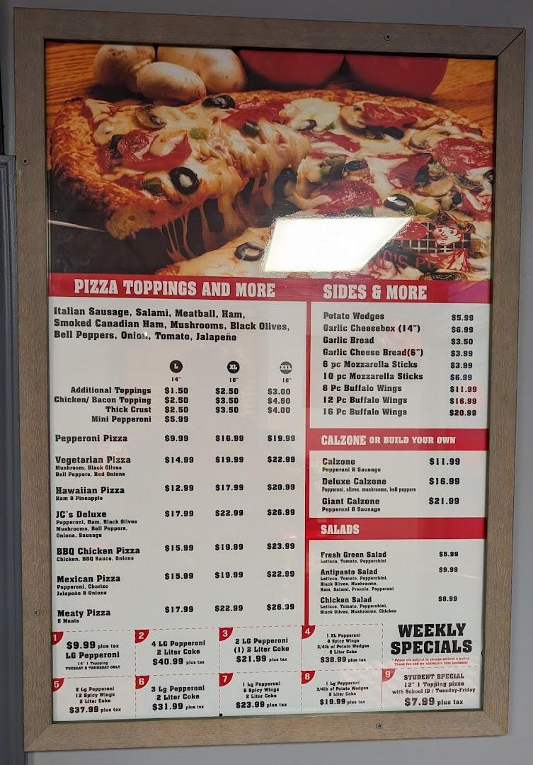JC's Pizza